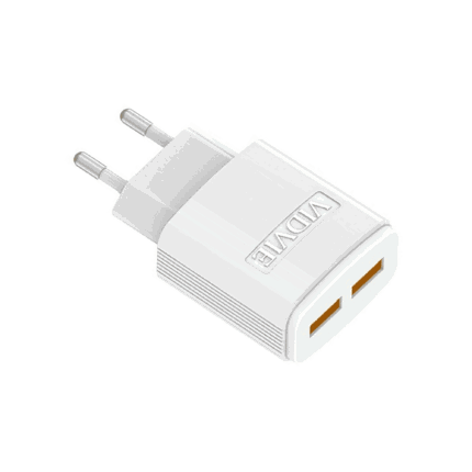 Два зарядні пристрої USB + кабель Type-C GSM1039.2 2400 мА