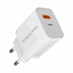 Зарядний пристрій Kruger&Matz GaN з двома USB-портами KM0854 функцією Power Delivery та швидкої зарядки Quick Charge - Зображення 4