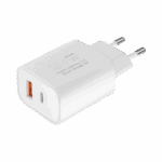 Зарядний пристрій Kruger&Matz GaN з двома USB-портами KM0854 функцією Power Delivery та швидкої зарядки Quick Charge