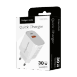 Зарядний пристрій GaN з двома USB-портами, Krüger&matz KM0855 функцією Power Delivery та швидкої зарядки Quick Charge - Зображення 6