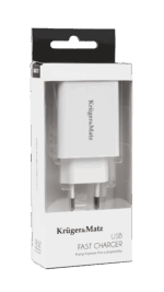 Зарядний пристрій Krüger&matz KM0131 USB з функцією Pump Express 2.0 - Зображення 2