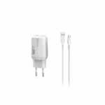 Зарядний пристрій GSM1042.2 microUSB 2400 мА