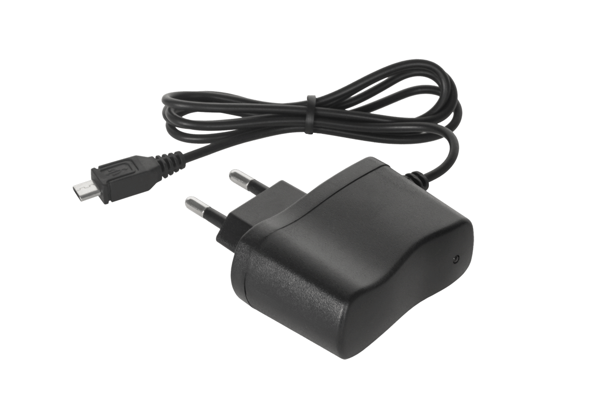 Зарядний пристрій MicroUSB 500 мА Зарядний пристрій GSM0826 MicroUSB 500 мА