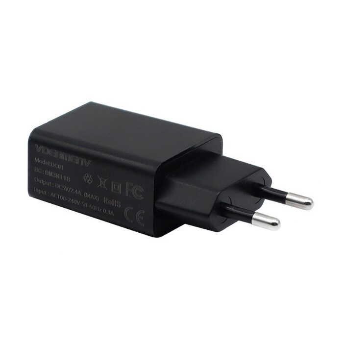 Зарядний пристрій USB + кабель USB Type-C GSM1064 2400 мА 12 Вт - Зображення 3