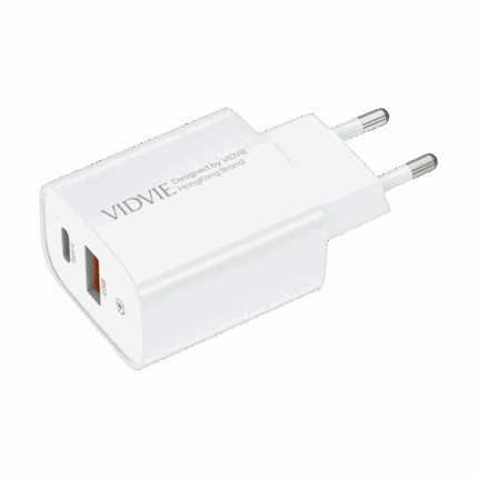 Зарядний пристрій USB Type-A GSM1069 + USB Type-C 20 Вт 3 А