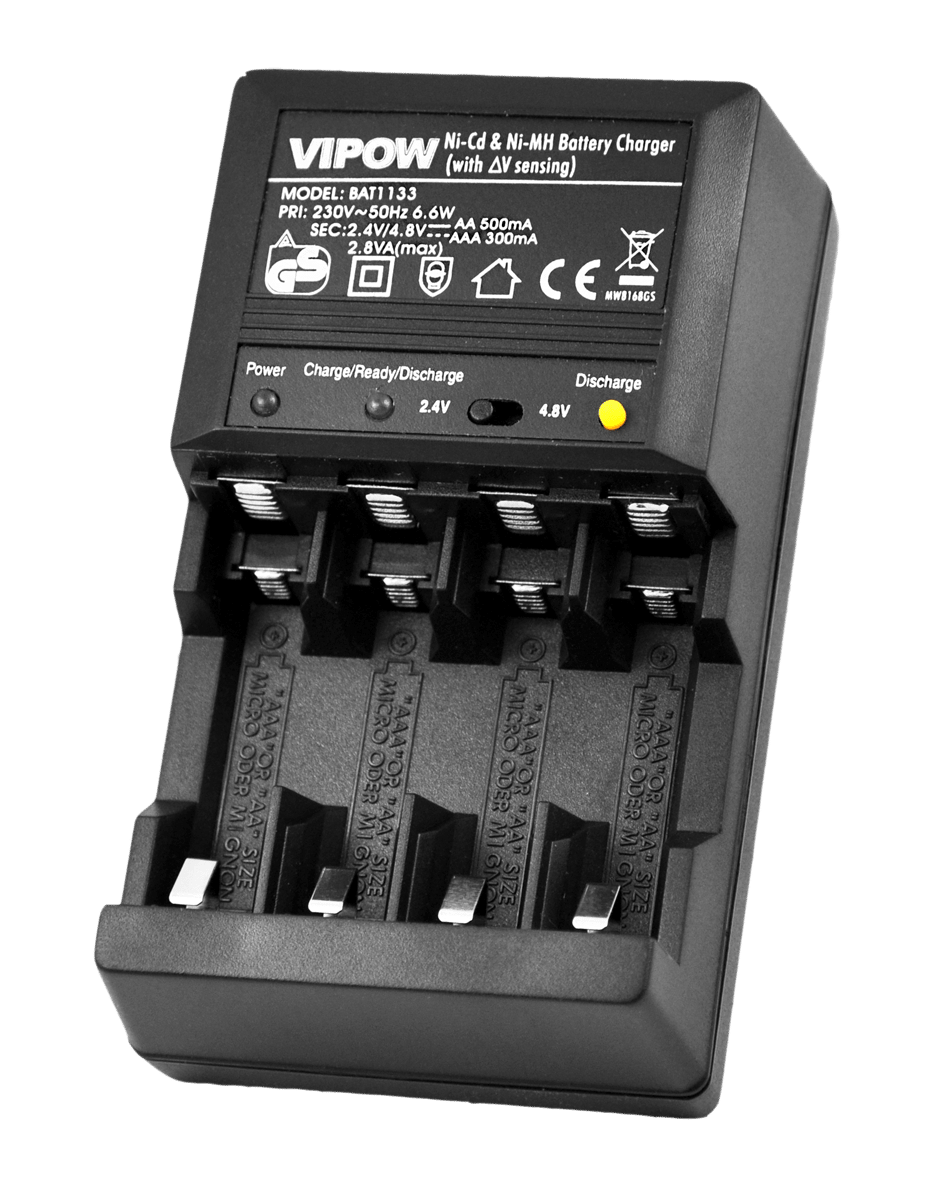 Зарядний пристрій VIPOW CR8168GS Зарядний пристрій Vipow BAT1133 CR8168GS
