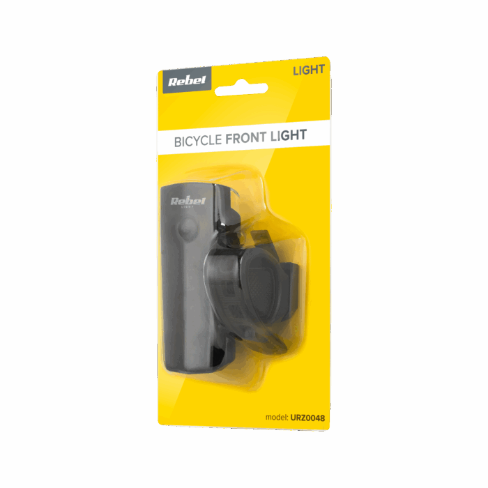 Передній велосипедний ліхтар Rebel URZ0048 1W - Зображення 3