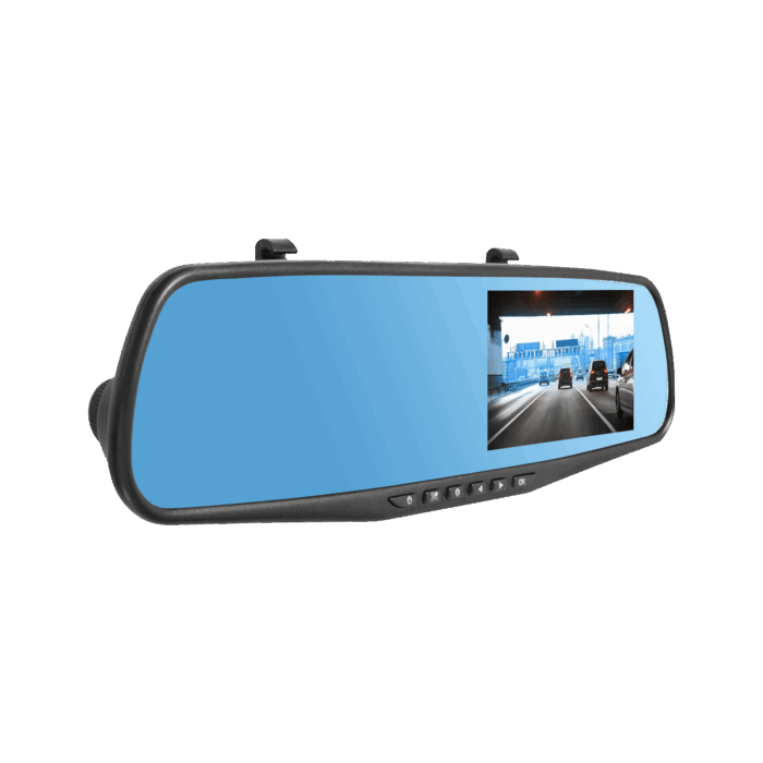 Автомобільне дзеркало Peiying PY-DVR030 Basic з реєстратором та камерою заднього виду L100 - Зображення 3