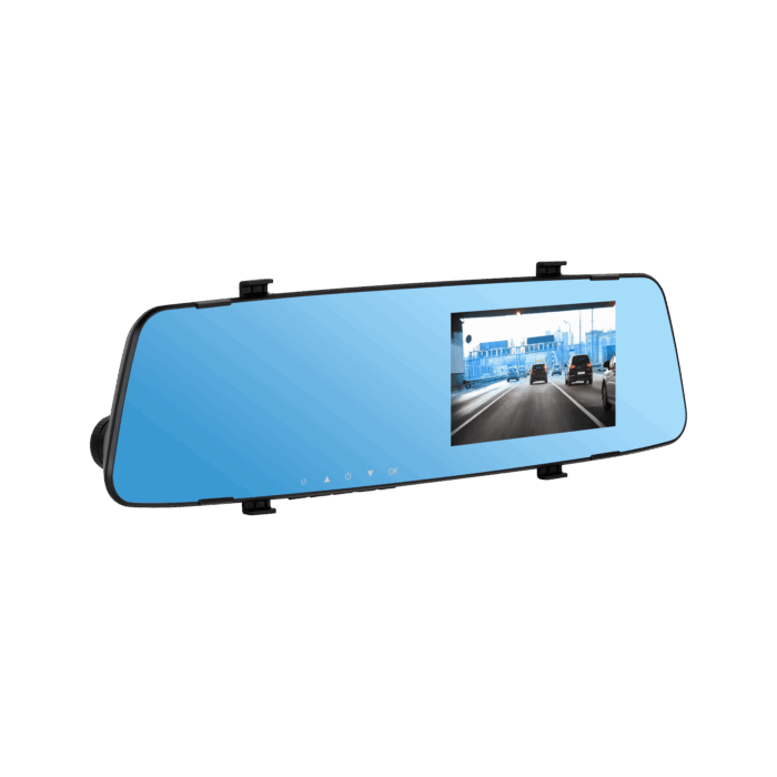 Автомобільне дзеркало Peiying PY-DVR031 Basic з реєстратором та камерою заднього виду L200 - Зображення 3