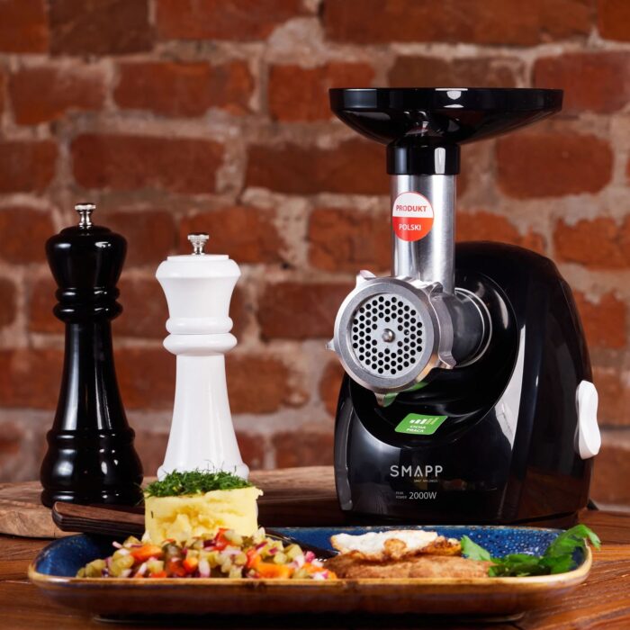 М'ясорубка Smapp SMAPP-489.8 CZARNA 489.8 чорного кольору - Зображення 8