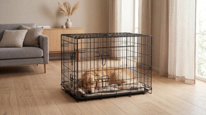 Металева клітка для собак, манеж, розмір XL 91x60x67 см, Rebel RA-1203 ANIMALS - Зображення 7