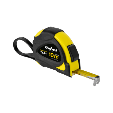Сталева рулетка Rebel RB-1136 10 м 25 мм