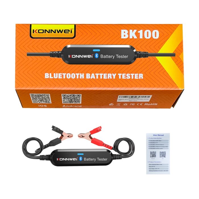 Вимірювач акумулятора Konnwei BK100 - Зображення 10