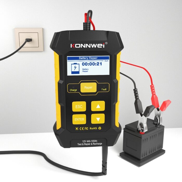 Вимірювач акумулятора Konnwei KW510 - Зображення 10