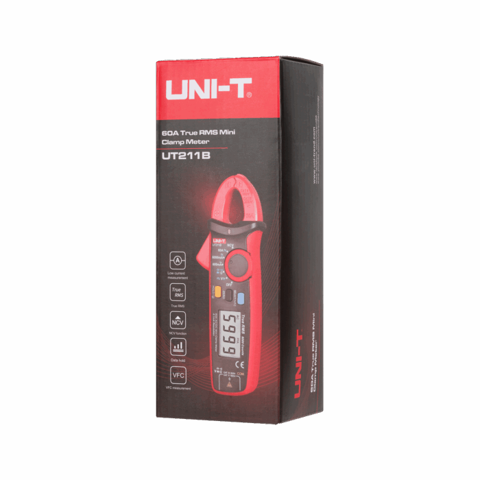 Вимірювальні кліщі Uni-t MIE0491 UT211B - Зображення 8