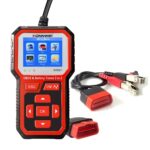 Діагностичний вимірювач, сканер OBD2, тестер акумуляторів Konnwei KW681 - Зображення 4