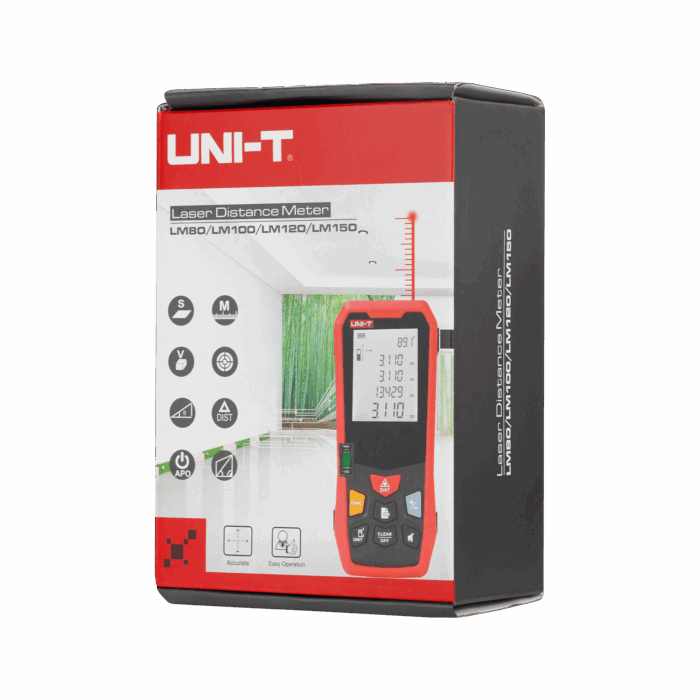 Вимірювач відстані Uni-t MIE0384 LM120 - Зображення 5