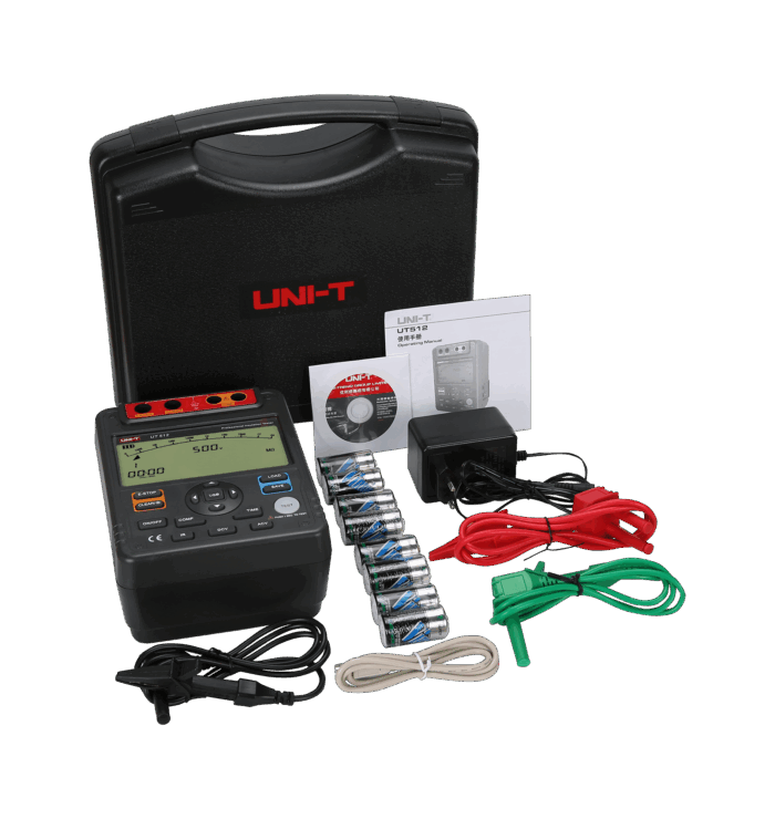 Вимірювач опору ізоляції UT512 Uni-t MIE0131 - Зображення 6