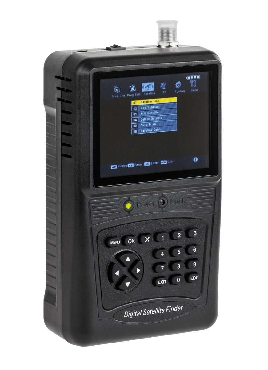 Sat-Finder вимірювач з 3 Sat-Finder MIE0208 вимірювач з 3