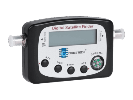 Вимірювач Sat-Finder Cabletech MIE0201 з дисплеєм та компасом