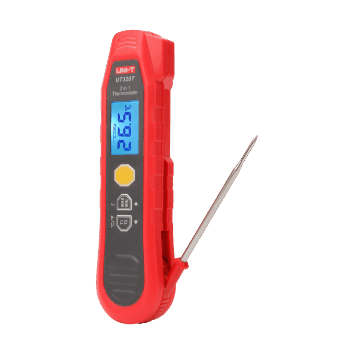 Вимірювач температури Uni-t MIE0545 UT320T 2-в-1 - Зображення 7