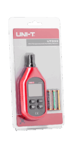 Вимірювач температури та вологості Uni-t MIE0285 UT333 - Зображення 6