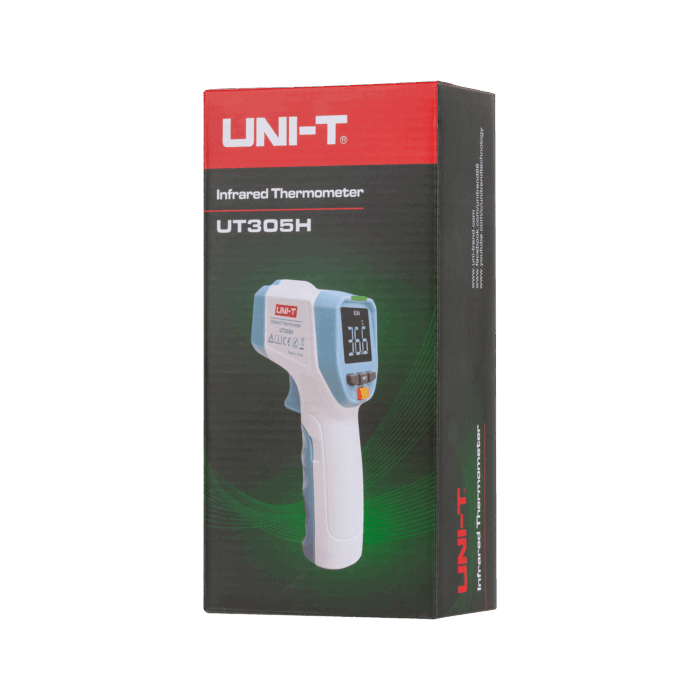 Вимірювач температури, безконтактний термометр Uni-t MIE0425 UT305H - Зображення 5