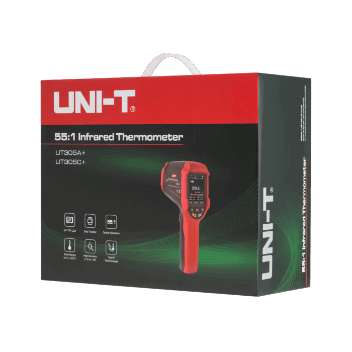 Вимірювач температури Uni-t MIE0496 UT305C+ - Зображення 6