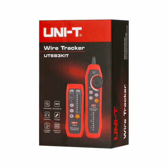 Вимірювач Uni-t MIE0457 UT683KIT - пошук пар проводів - Зображення 6