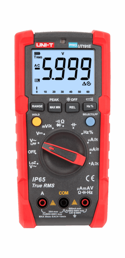 Мультиметр Uni-t MIE0368 PRO UT191E
