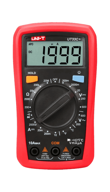 Мультиметр Uni-t MIE0327 UT33C+