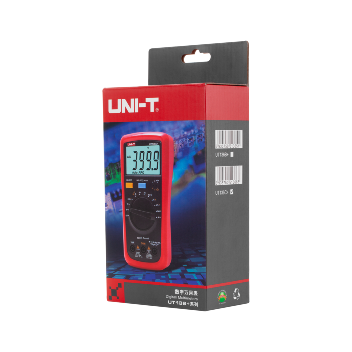 Мультиметр UT136C+ Uni-t MIE0399 - Зображення 6