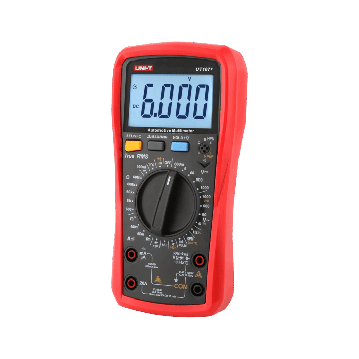 Мультиметр Uni-t MIE0466 UT107+ - Зображення 2