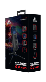 Ігровий/віделогерський мікрофон Kruger&Matz Warrior GV-100 KM0765 USB - Зображення 5