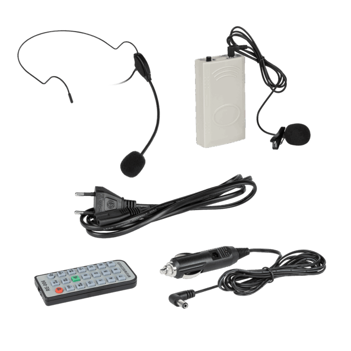 Портативний мікрофон з підсилювачем SH222UBT Rebel MIK0132-1 - Зображення 5