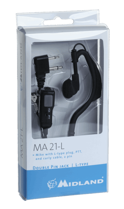 Мікрофон-гарнітура Midland URZ0591 MA21-L PTT/VOX