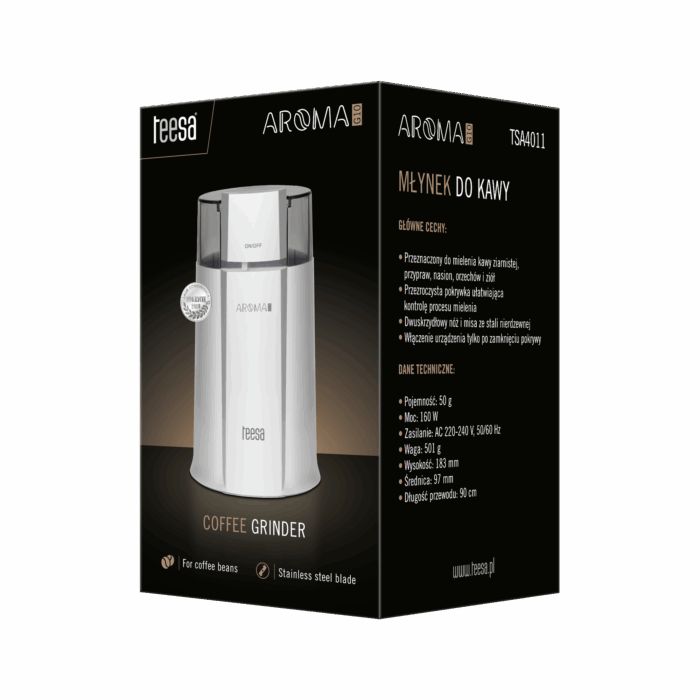 Кавомолка Aroma G10 Teesa TSA4011 - Зображення 5