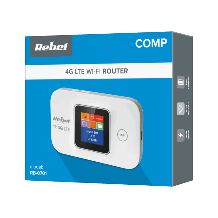 МОДЕМ - MIFI роутер 4G LTE Rebel RB-0701 - Зображення 8