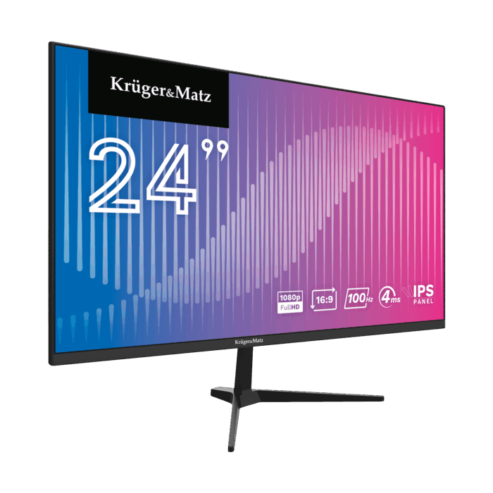 24-дюймовий Krüger&matz KM9901-MT24 монітор 100 Гц - Зображення 3