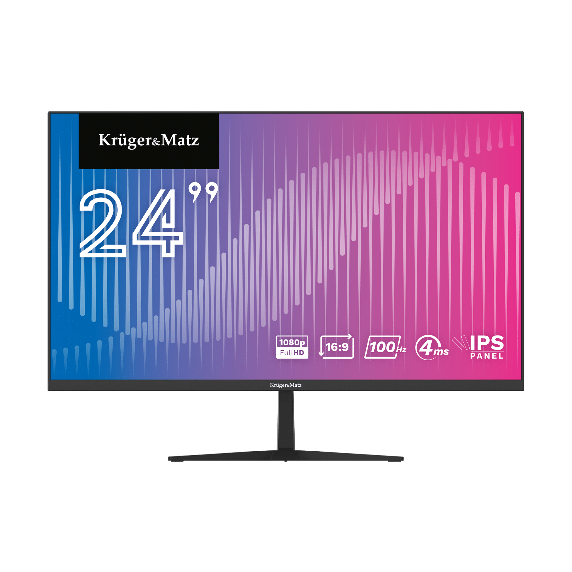 24-дюймовий монітор Kruger&Matz 100 Гц 24-дюймовий Krüger&matz KM9901-MT24 монітор 100 Гц
