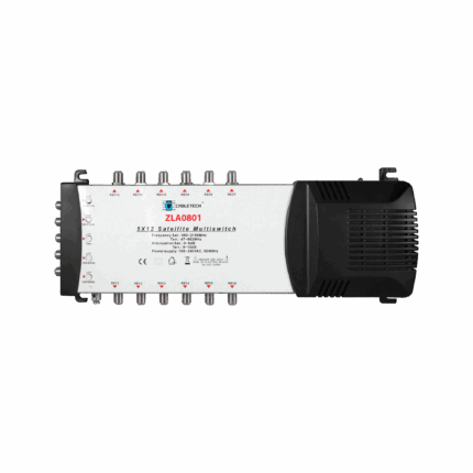 Мультисвітч Cabletech ZLA0801 5x12 з регулюванням посилення