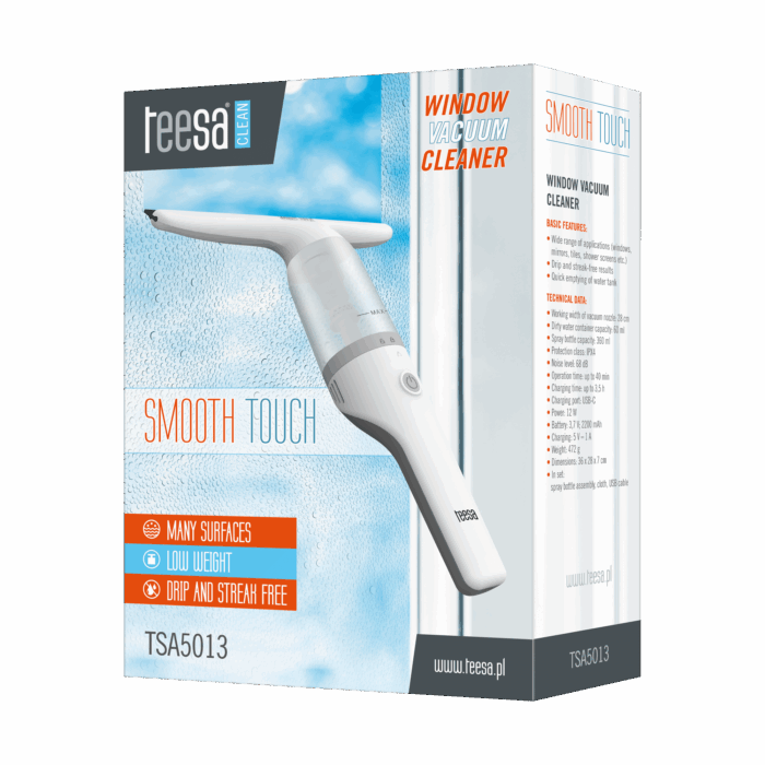 Засіб для миття вікон Teesa TSA5013 SMOOTH TOUCH - Зображення 6