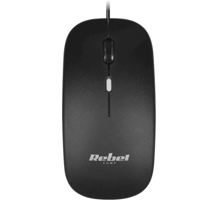 Чорна миша Rebel KOM1023-B WDM210 - Зображення 3