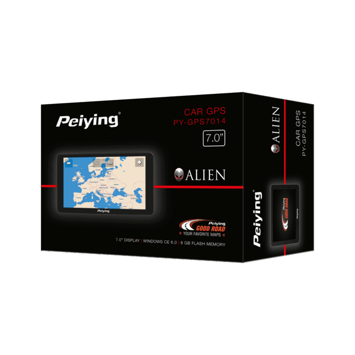 GPS-навігатор Peiying PY-GPS7014.1 Alien PY-GPS7014 + карта ЄС - Зображення 5