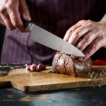 Кухарський ніж з дамаської сталі 33,5 см (VG10) Teesa TSA0196 - Зображення 6