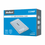 Прозорий корпус для жорсткого диска 2,5" SATA USB C 3.1 Rebel KOM1201 - Зображення 4