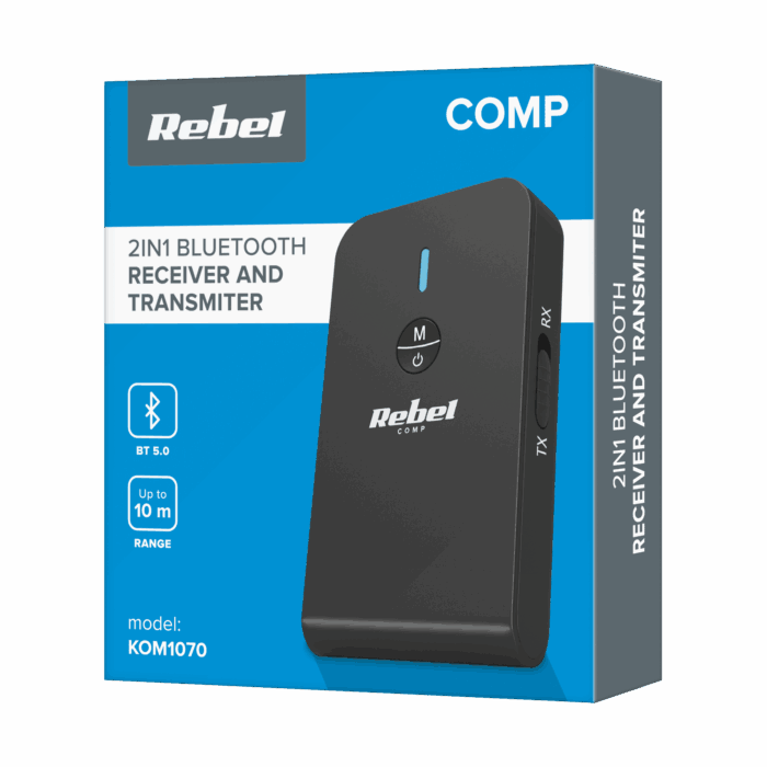Bluetooth-аудіоресивер Rebel KOM1070 B10 - Зображення 7