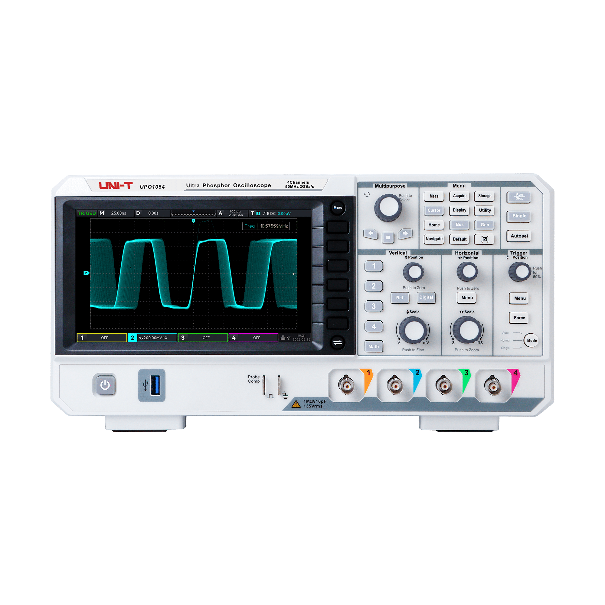 Осцилограф Uni-T UPO1054 Осцилограф Uni-t MIE0522 UPO1054