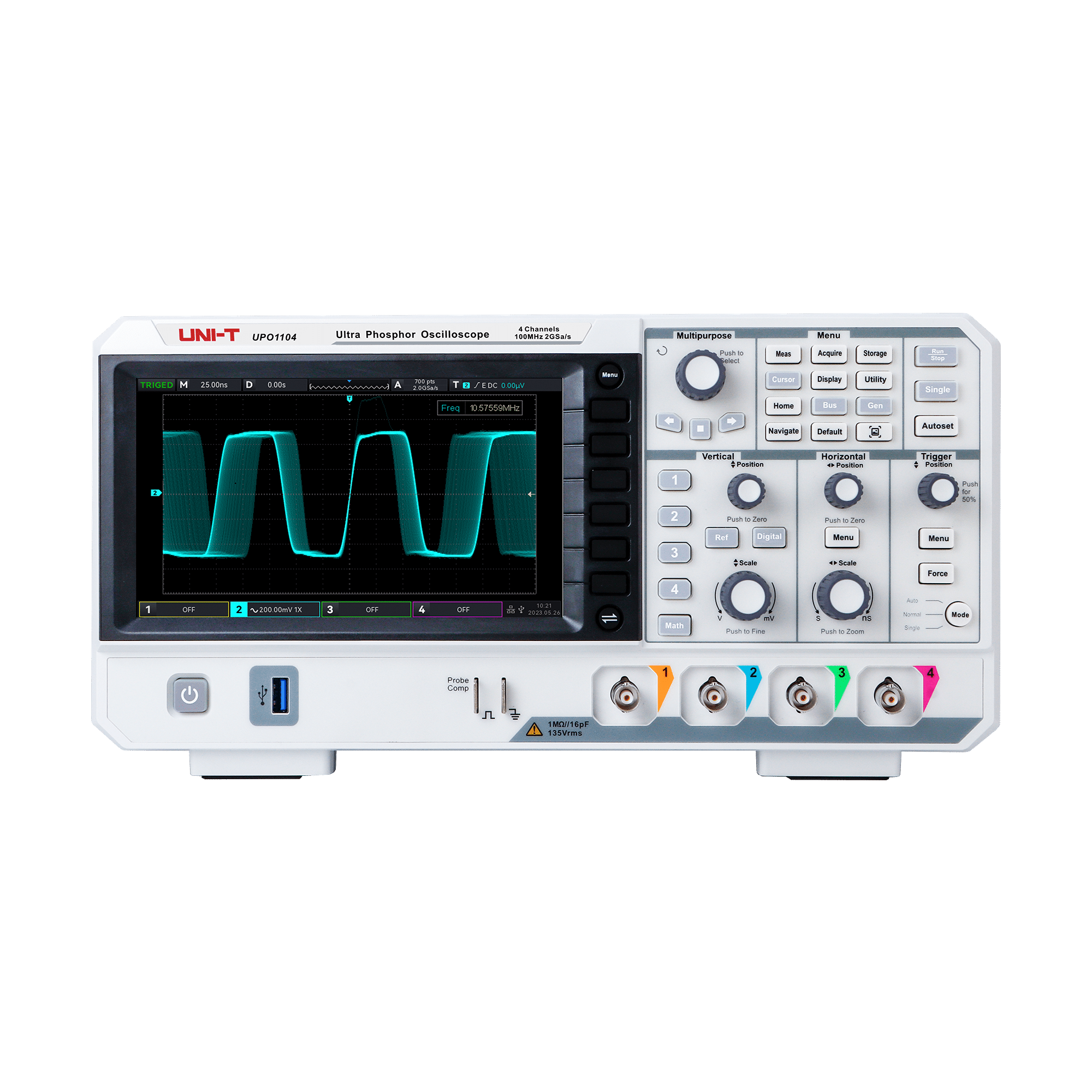 Осцилограф Uni-T UPO1104 Осцилограф Uni-t MIE0523 UPO1104