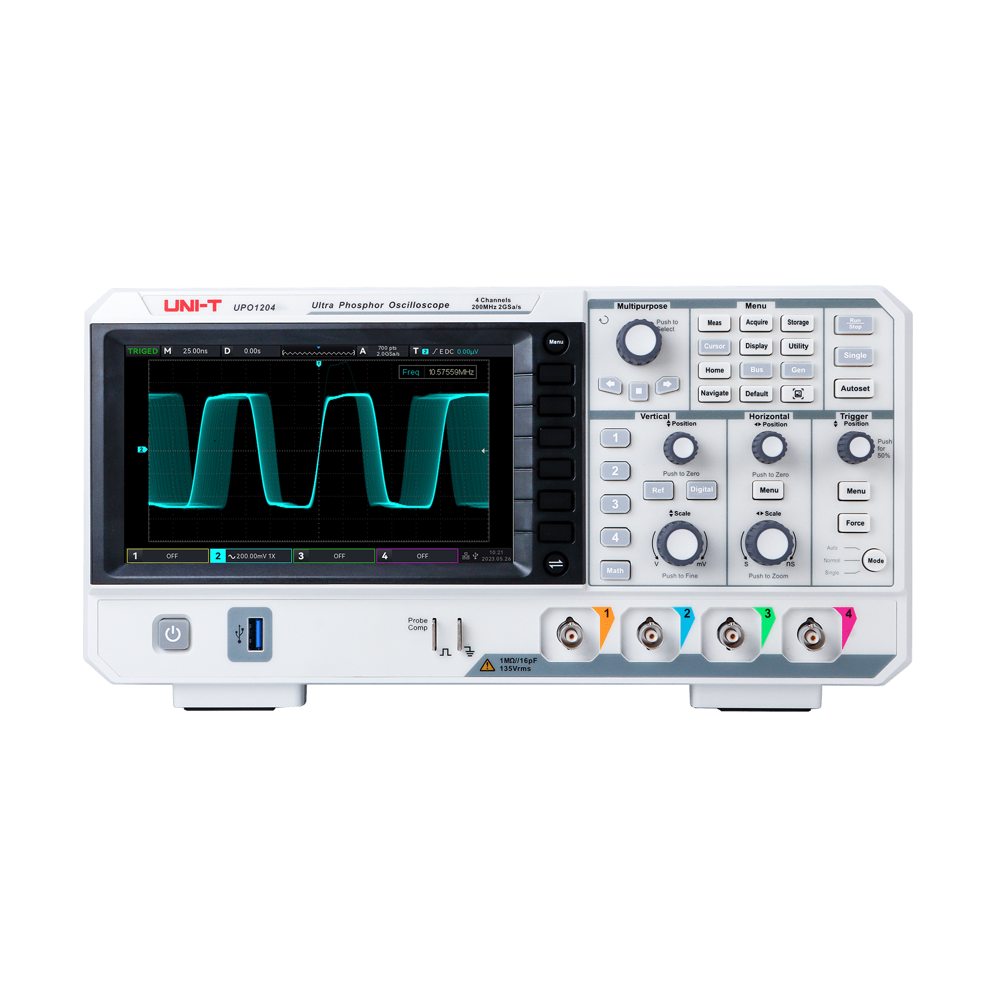 Осцилограф Uni-T UPO1204 Осцилограф Uni-t MIE0524 UPO1204